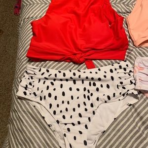 2- two piece bathing suits (nwot)